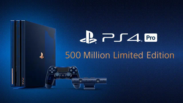 PS4Pro 500Million Limited Edition