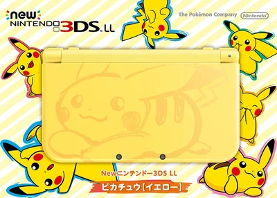 Newニンテンドー3DS LL ピカチュウの画像