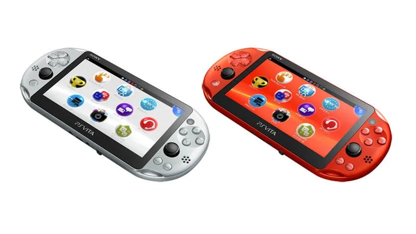 PSvitaシルバー赤画像