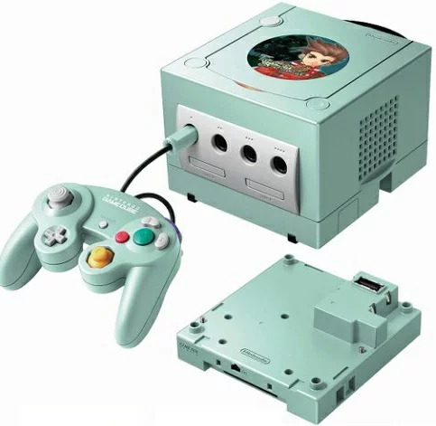 ゲームキューブ本体シンフォニックグリーンの画像