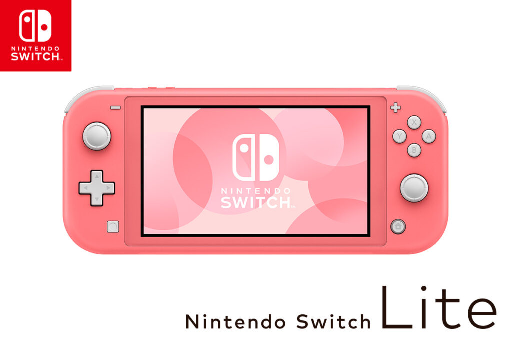 任天堂スイッチライトピンクの画像