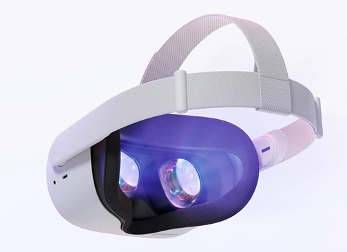 OculusQuest2-128GB ヘッドセット内側