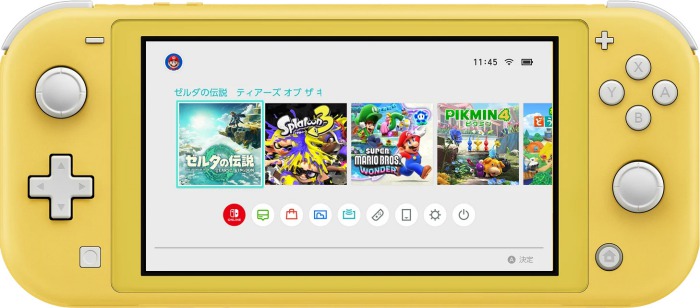 Switch Liteの画像